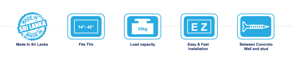 Ideametals TV Brackets